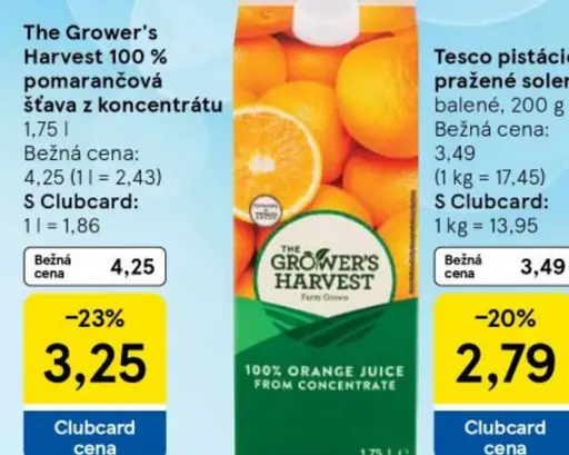 Tesco pistáciové pražené semienka