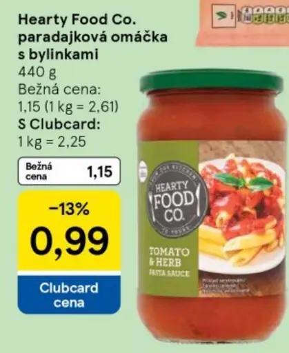 paradajková omáčka s bylinkami