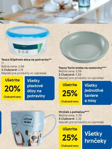 Tesco Klipfresh dóza na potraviny