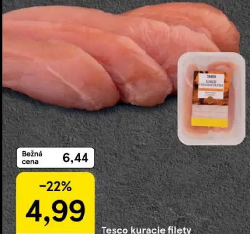 Tesco kuracie filety