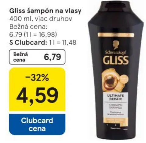 GLISS Šampón na vlasy