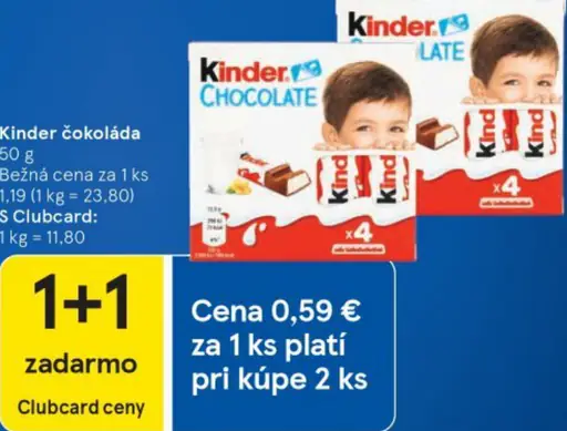 Kinder čokoláda