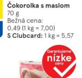 Čokorolka s maslom