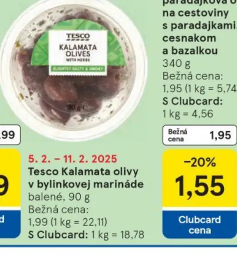 Tesco Kalamata Olives