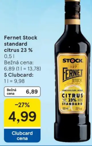 Fernet Stock standard citrus