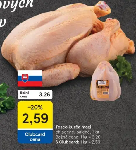 Tesco kurča maxi