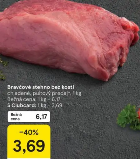 Bravčové stehná bez kosti