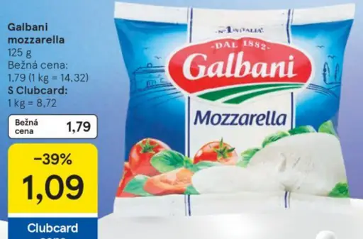 Galbani mozzarella