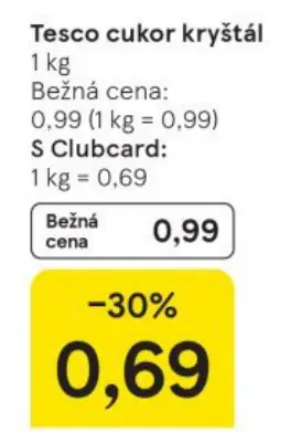 Tesco cukor kryštál