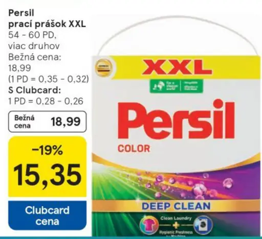 Persil prací prášok XXL