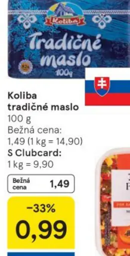 Koliba Tradičné maslo