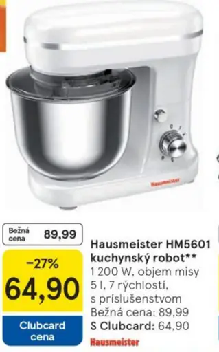 Hausmeister HM5601 kuchynský robot