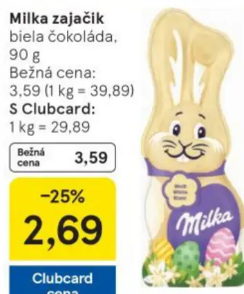 Milka zajačik