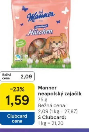 Manner neapolský zajačik