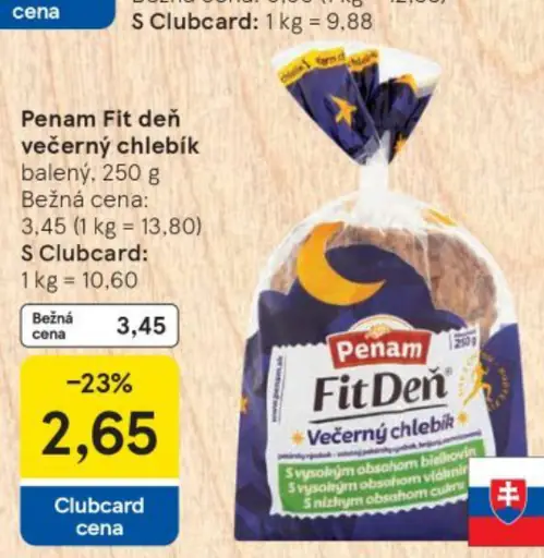 Penam Fit Deň Večerný chlebík