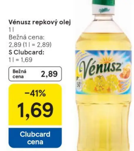 Vénusz Slnečnicový olej