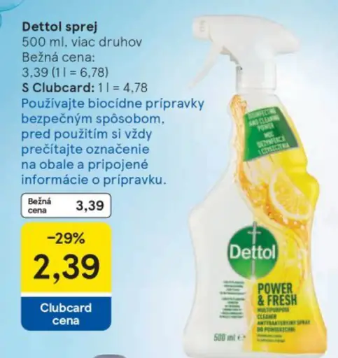 Dettol sprej