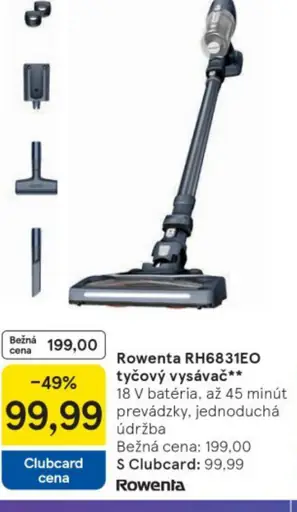 Rowenta RH6831EO tyčový vysávač