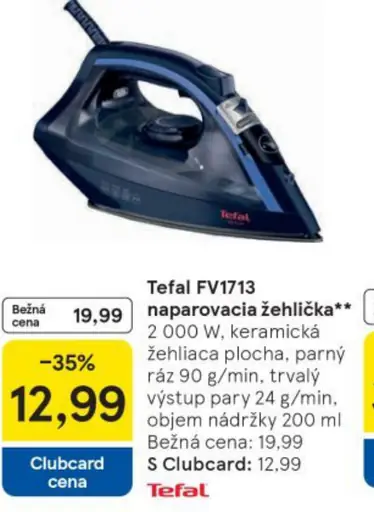 Tefal FV1713 naparovacia žehlička