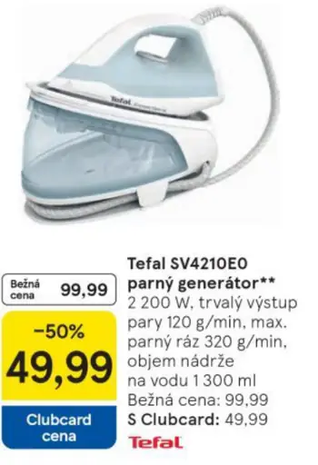 Tefal SV4210E0 parný generátor