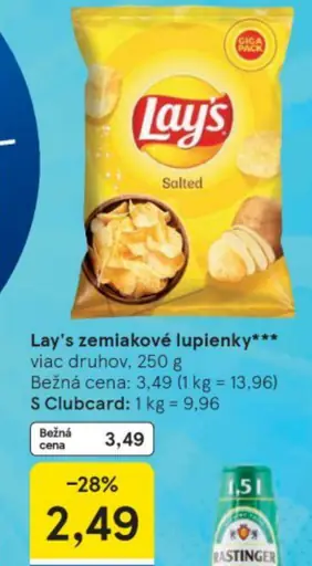 Lay's zemiakové lupienky