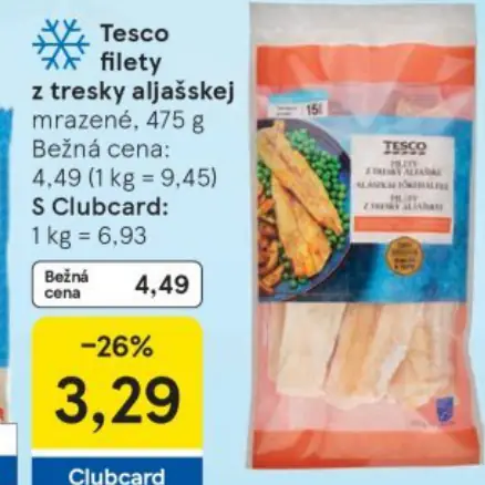 Tesco filety zo sleďa