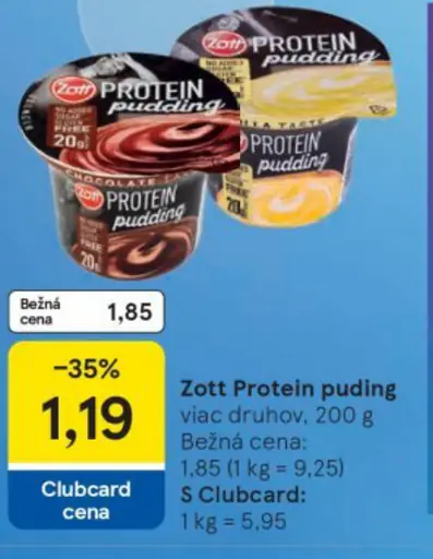 Zott Protein puding