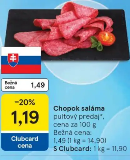 Chopok saláma