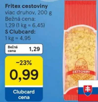 Fritex cestoviny