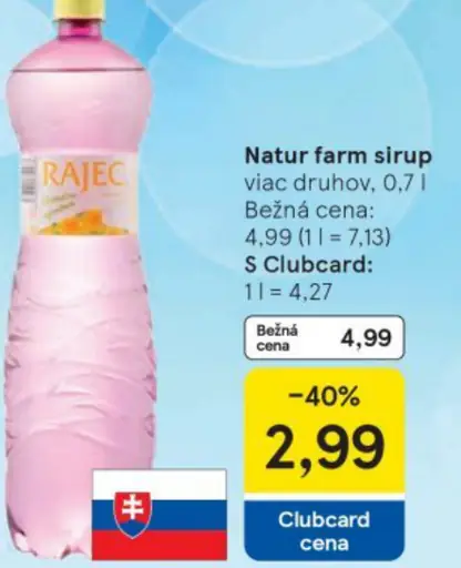 Natur farm sirup