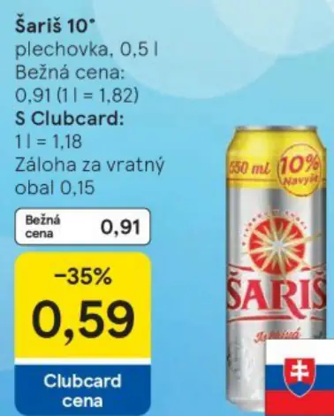 Šariš plechovka