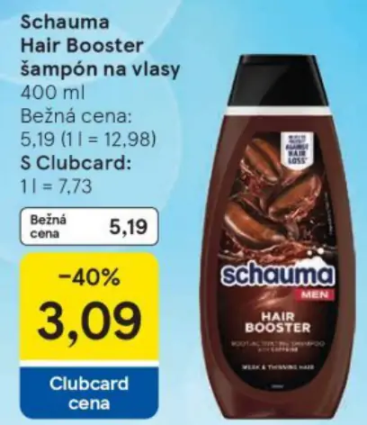 Schauma Hair Booster šampón na vlasy