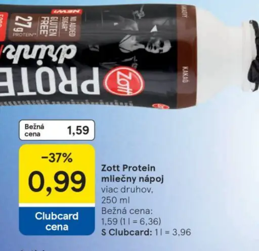 Zott Protein mliečny nápoj