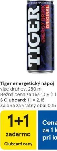 Tiger Energetický nápoj