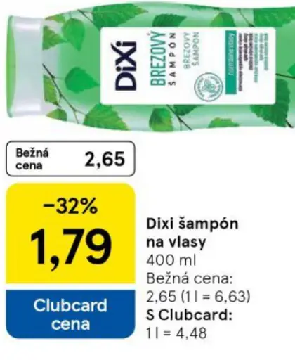 Dixi šampón na vlasy