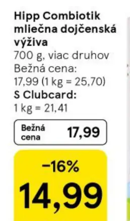 Hipp Combiotik mliečna dojčenská výživa
