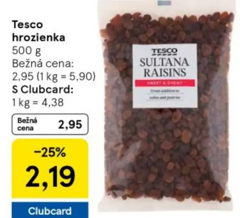 Tesco hrozienka