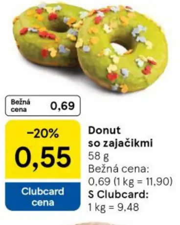 Donut so zajačikmi