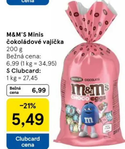 M&M'S Minis čokoládové vajíčka