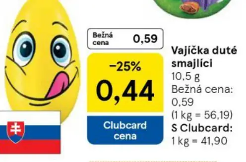 Vajíčka duté smajlici