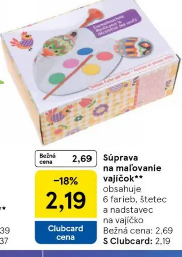 Súprava na maľovanie vajíčok