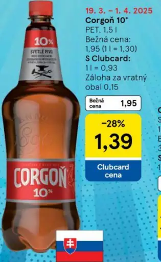 Corgoň 10%