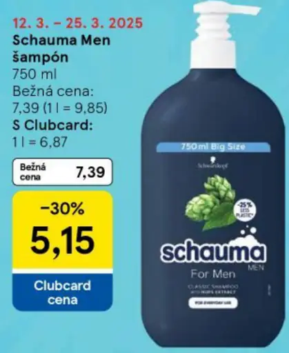Schauma Men šampón