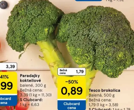 Tesco brokolica