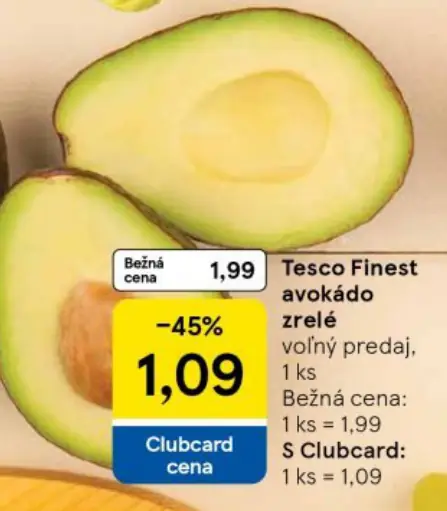 Tesco Finest avokádo zrelé
