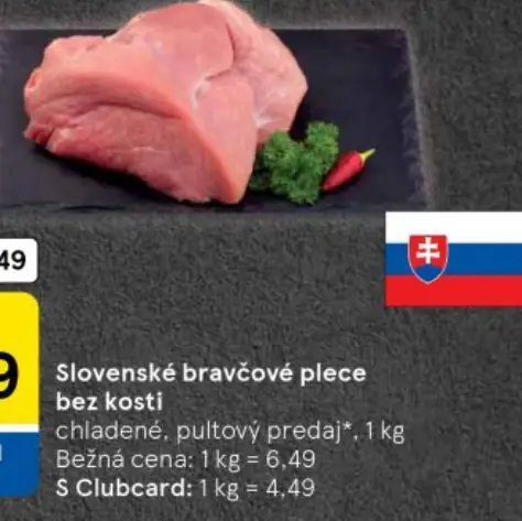 Slovenské bravčové plece