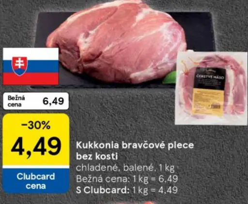 Kukkonia bravčové plece