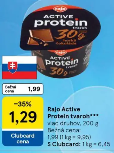 Rajo Active Protein tvaroh