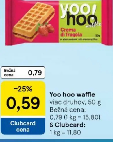 Yoo hoo waffle