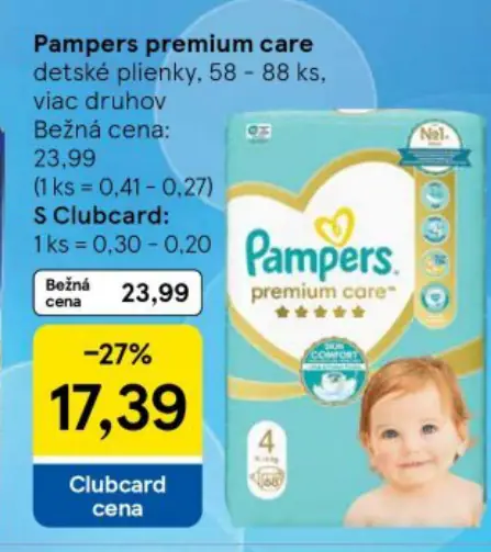 Pampers Premium Care
